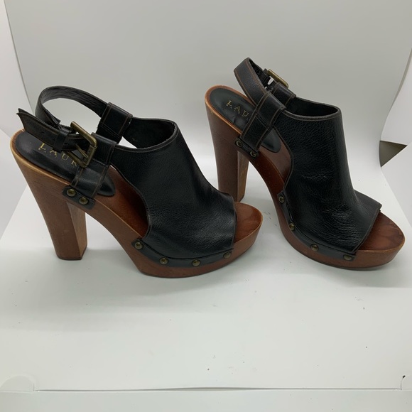 Lauren Ralph Lauren Shoes - LAUREN BY RALPH LAUREN CLOG HEELS